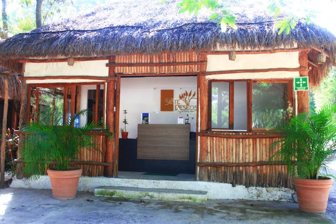 Siete Deseos Hotel Tulum Bagian luar foto